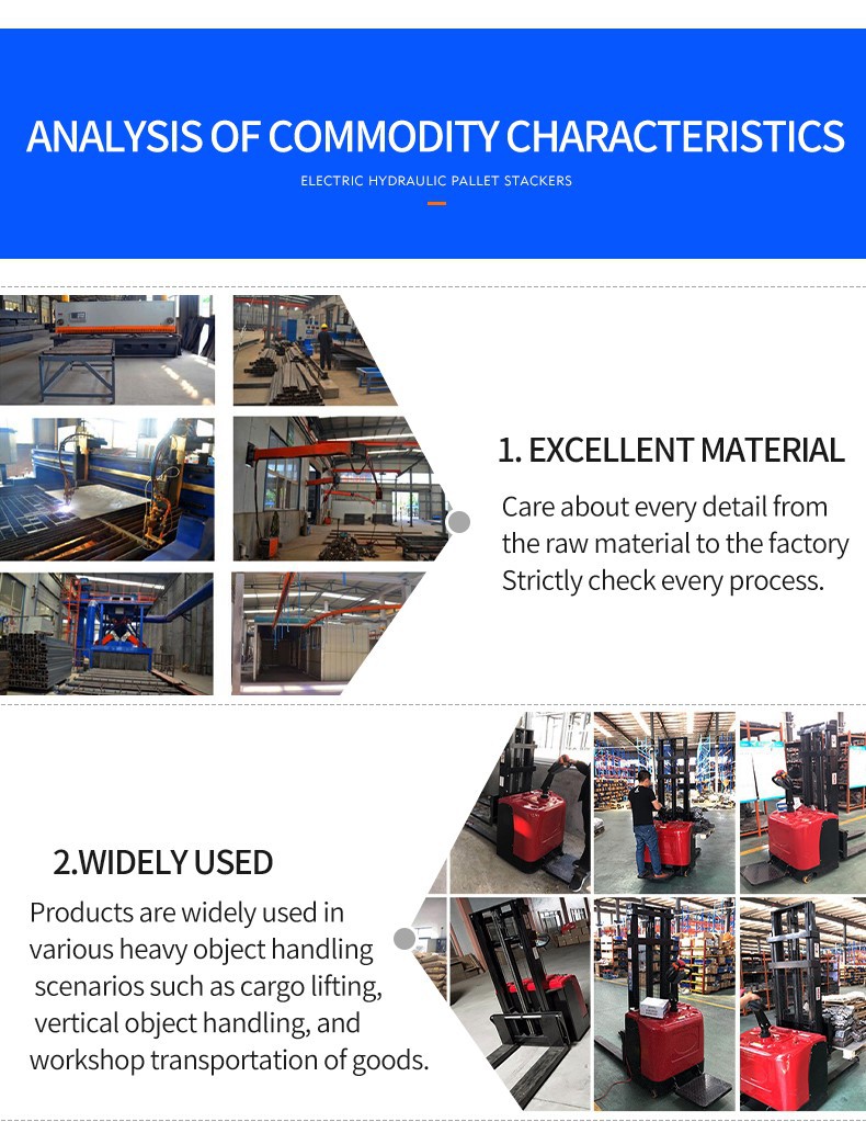 pallet stacker electric pallet stacker electric