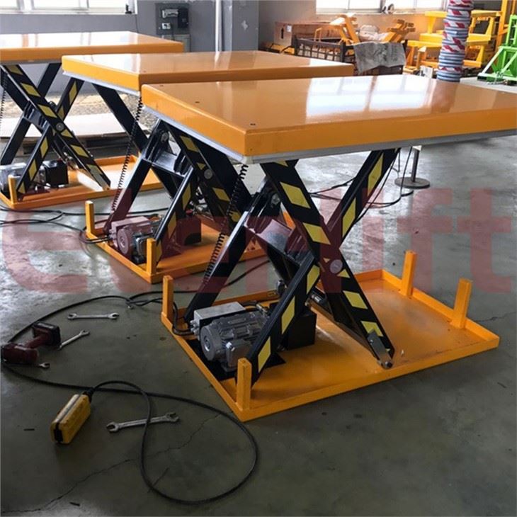 Fixed Lift Tables For Warehouse