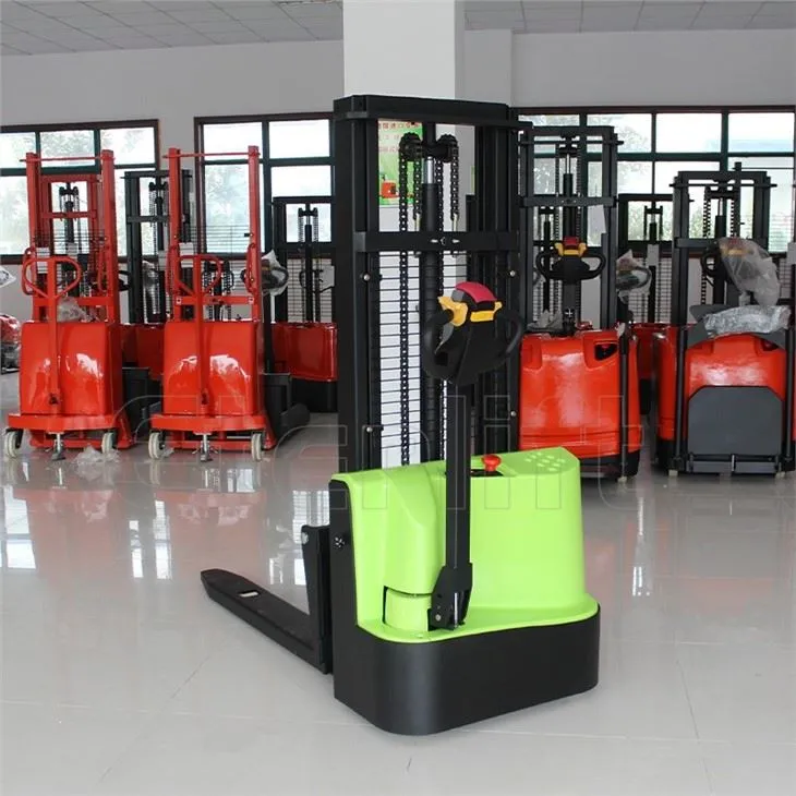 1500kg Electric Walking Stacker Forklift