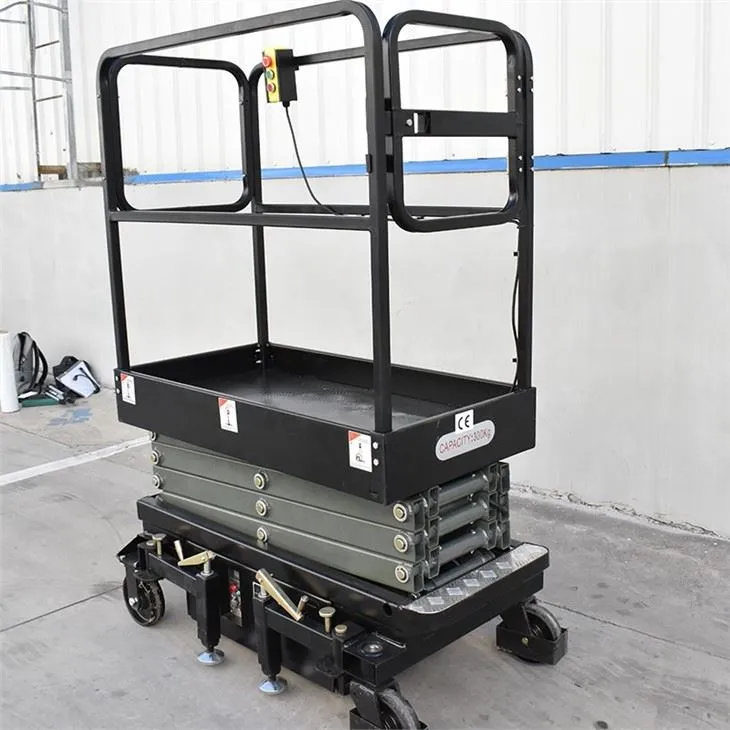 Semi Electric Mini Scissor Lift Table