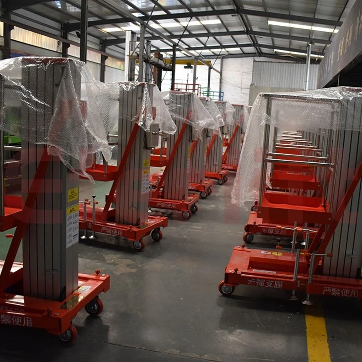 Aluminum Single Mast Lift