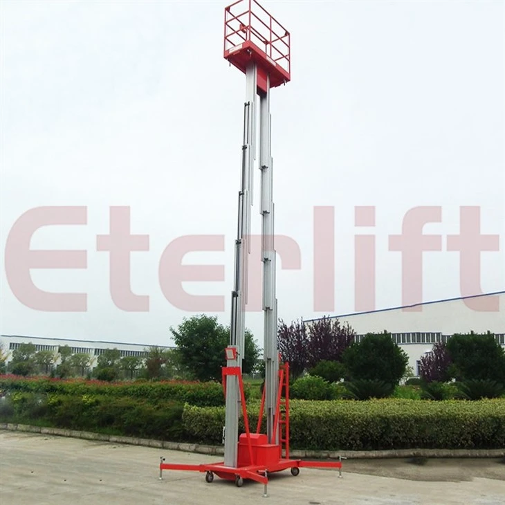 Aluminum Single Mast Lift