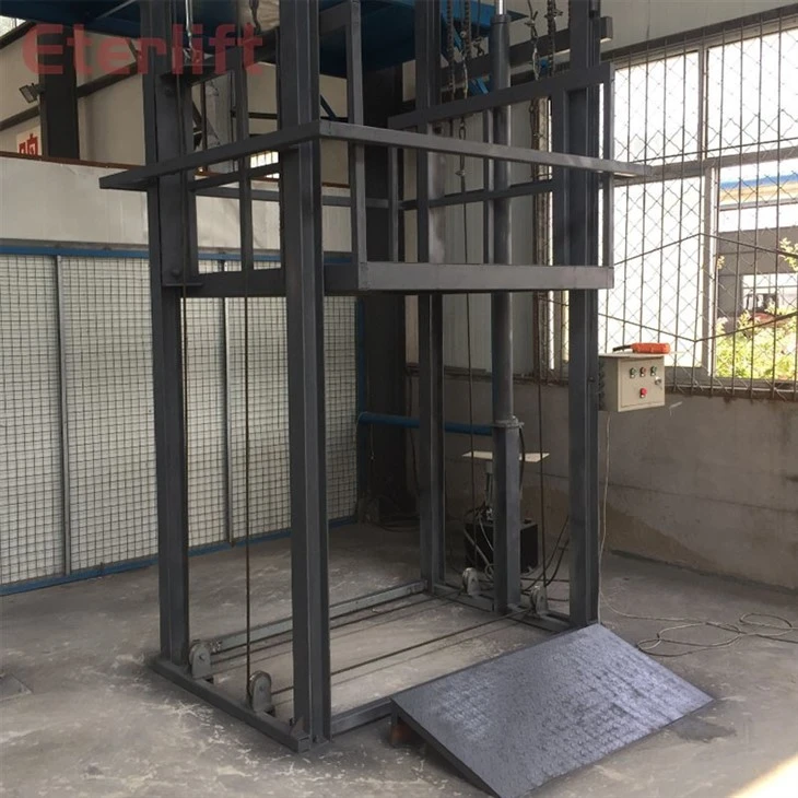 Guide Rail Cargo Lift