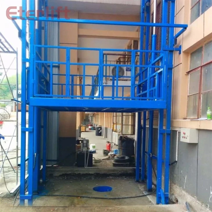 Guide Rail Cargo Lift