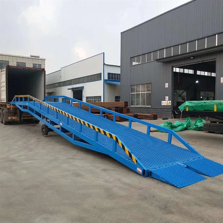 Mobile Dock Leveler For Container Loading
