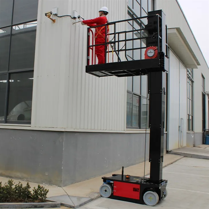 رفع الصاري العمودي ذاتي الدفع بطول 8 أمتار