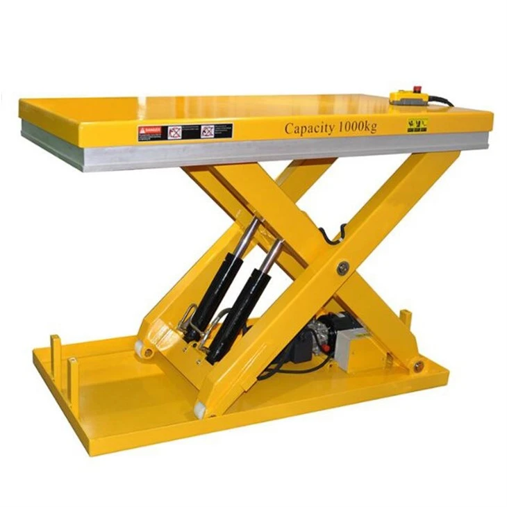 Stationary Scissor Lift Platform - 5000 Lbs Capacity